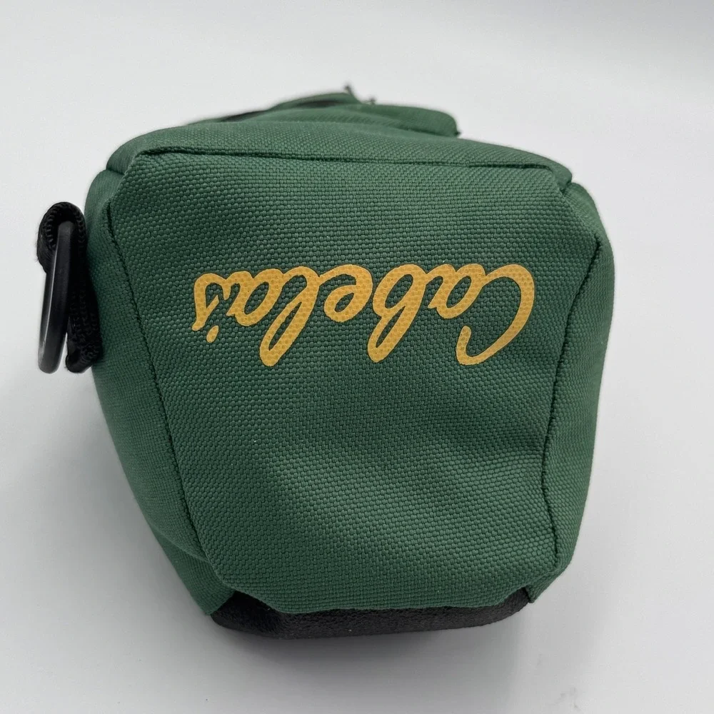 Cabelas Bench Rest Shooting Bag Green Black Canvas Rifle‎ Support Range Gear